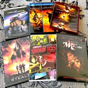 DVD Movie Bundle of 6